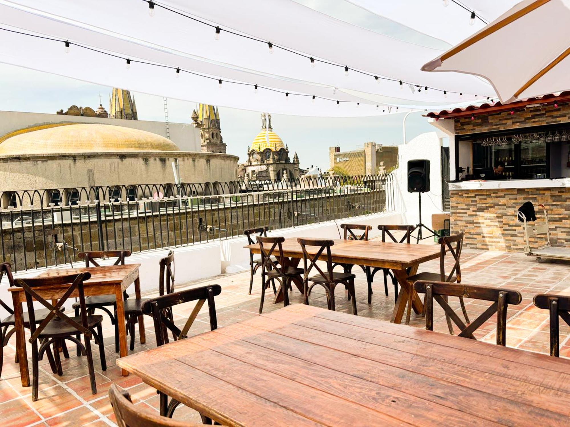 גואדלחארה Hotel Frances מראה חיצוני תמונה